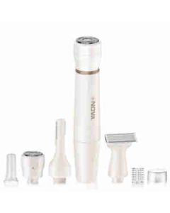 Nova Nls 533 Facial Sensi-Trim Touch Fully Waterproof Trimmer 60 Min Runtime 2 Length Settings Plastic 1 Pc Beige