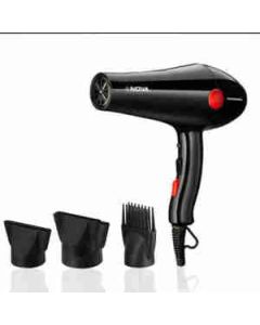 Nova Nhp 8215 Professional Hair Dryer For Women Plastic 1800 Watt, 1 Pc Black