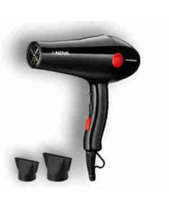 Nova ‎Nhp 8210 Hair Dryer Plastic 1800 Watt, 1 Pc Black