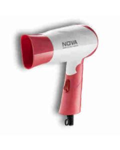 Nova Nhp8104 Hair Dryer Ceramic 1400 Watt, 1 Pc Pink & White
