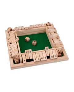 Mehta Toys Shut The Box Game For Kids Wood 1 Pc Multicolour