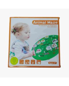 Mehta Toys Animal Maze Wood 1 Pc Multicolour