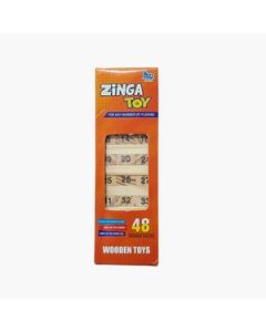 Mehta Toys Number Zinga Size 1 Wood 1 Pc Multicolour