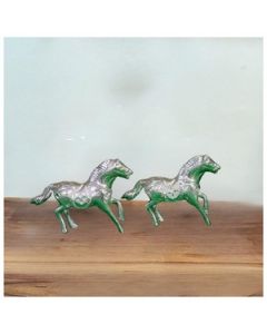 HAPEE Horse Set Small Aluminium 1 Pc Silver