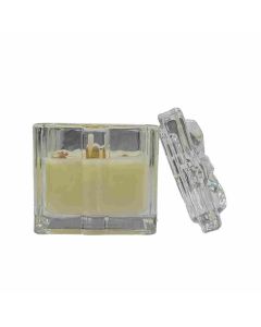HAPEE Votive Candles, Ivory Square Premium Wax 1 Pc Yellow
