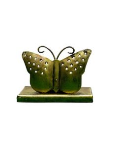 HAPEE Butterfly T Light Holder 101Y 1 Pc Golden