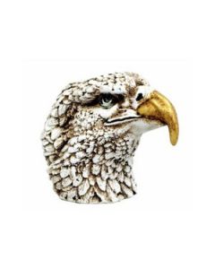 HAPEE Eagle Pen Stand Fibre Resin 1 Pc White, Golden