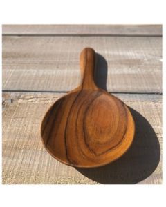 HAPEE Snacks Platter 8 X 5 Inch Wood 1 Pc Brown