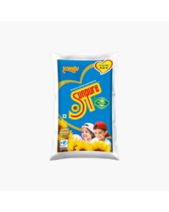 Sunpure Refined Sunflower Oil Pouch 1 L