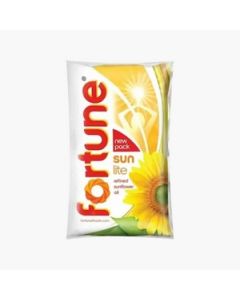 Fortune Sunlite Refined Sunflower Oil Pouch 800 Gm