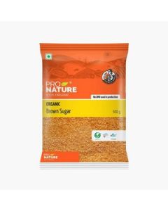 Pro Nature Organic Brown Sugar 500 Gm