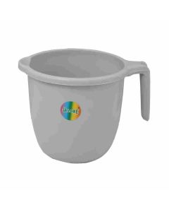 Jalore Round Mug Plastic 1.5 L, 1 Pc Grey