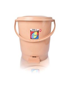 Jalore Pedal Dustbin With Lid Plastic 8 L, 1 Pc Assorted