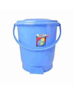 Jalore Pedal Waste-In Dustbin With Lid Plastic 12 L, 1 Pc Assorted