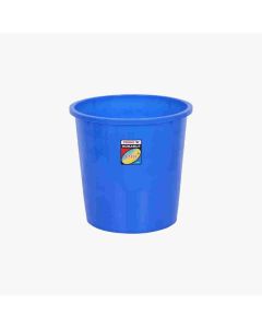 Jalore Round Dustbin Plastic 8 L, 1 Pc Blue