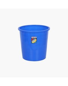 Jalore Round Dustbin Plastic 8 L, 1 Pc Blue