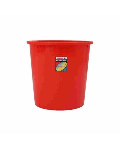 Jalore Round Dustbin Plastic 8 L, 1 Pc Red