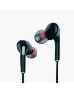 Fame Tunes Stereo Earphone With Mic Plastic 1 Pc Black