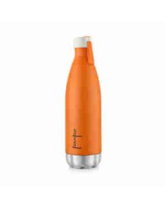 Pexpo Espresso Isi Certified Hot & Cold Water Bottle 304-Grade Stainless Steel 500 Ml, 1 Pc Orange