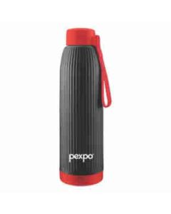 Pexpo Easy Grip Single Wall Water Bottle Stainless Steel 700 Ml, 1 Pc Red