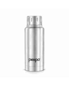 Pexpo Cameo Double Wall Hot & Cold Upto 6 Hrs Flask Stainless Steel 300 Ml, 1 Pc Silver