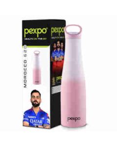 Pexpo Morocco Isi Certified Hot & Cold Insulated Water Bottle Stainless Steel 700 Ml, 1 Pc Pink And Purple