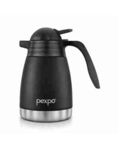 Pexpo Cosmo Thermal Carafe Double Walled Vacuum Insulated Flask Stainless Steel 600 Ml, 1 Pc Knight Black