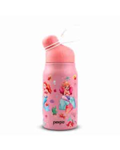 Pexpo Piano Artful Double Wall Thermosteel Hot & Cold Insulated Water Bottle Stainless Steel 450 Ml, 1 Pc Mermaid Pink