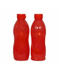 Laplast Plastic Opaque Water Bottle 500 Ml, 2 Pcs Set Assorted