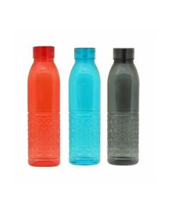 Java Delta Junior Fridge Water Bottle Plastic 500 Ml, 3 Pcs Set Assorted