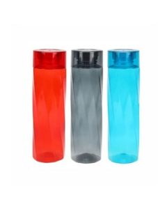 Java Hydra Water Bottle Plastic 1 L, 3 Pcs Set Assorted