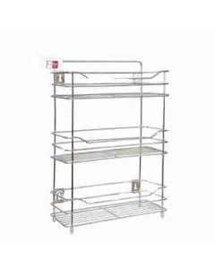 Coconut Y23 Big Bottle Rack 2 Step Stainless Steel 1 Pc Silver