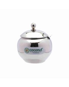 Coconut Gp10 Ghee Pot Small Stainless Steel 1 Pc Silver