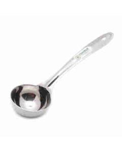 Coconut L7 Plus Round Ladle Spoon No-3 Stainless Steel 1 Pc Silver