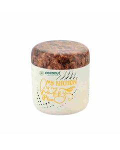 Coconut Tigerwood Multipurpose Canister Stainless Steel 1 Pc Cream