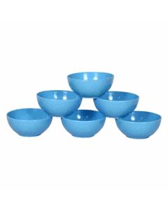 Laplast Microwavable Soup Bowls Plastic 300 Ml, 6 Pcs Set Assorted