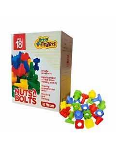Little Fingers Lft 021 Nuts & Bolts Polypropylene 1 Pack Multicolour