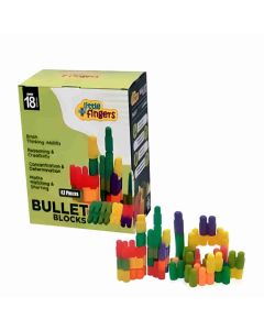 Little Fingers Lft 023 Bullet Blocks Polypropylene 1 Pack Multicolour