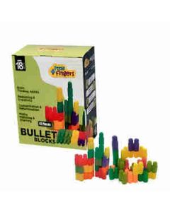 Little Fingers Lft 023 Bullet Blocks Polypropylene 1 Pack Multicolour