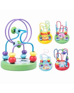 Mehta Toys Mini Beads Maze Game For Kids Wood 1 Pc Multicolour