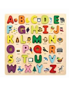 Mehta Toys Abcd Board Big Game For Kids Wood 1 Pc Multicolour