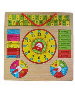 Mehta Toys Season Board Game For Kids Wood 1 Pc Multicolour