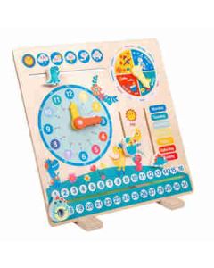 Mehta Toys Dinosaur Season Board Game For Kids Wood 1 Pc Multicolour