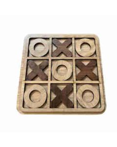 Mehta Toys Tic Tac Toe Medium Toy For Kids Wood 1 Pc Multicolour