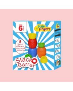 Little Fingers Lft 051 Stack-O-Barrel Polypropylene 1 Pack Multicolour