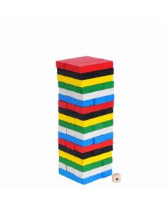 Mehta Toys Colour Zinga Size 4 Toy For Kids Wood 1 Pc Multicolour