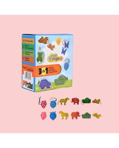 Little Fingers Lft 040 Fruits, Animals, Transport Polypropylene 1 Pack Multicolour