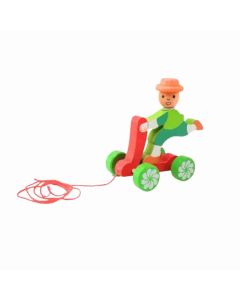 Mehta Toys Cycle Gaddi Toy For Kids Wood 1 Pc Multicolour