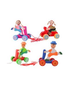 Mehta Toys Cycle Gaddi Toy For Kids Wood 1 Pc Multicolour