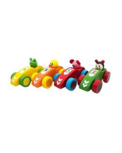 Mehta Toys F1 Car Toy For Kids Wood 1 Pc Multicolour
